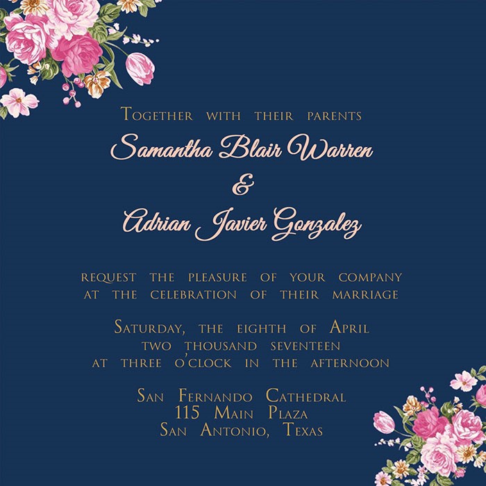invite english